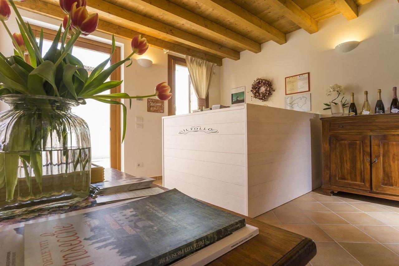 Agriturismo Il Follo Valdobbiadene Eksteriør billede